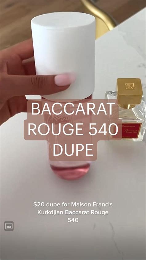 bath and body works baccarat rouge dupe|baccarat rouge 540 dupe tiktok.